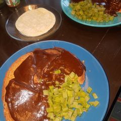A picture of Torta de camaron.