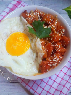 Foto resep Rice Bowl Asam Manis