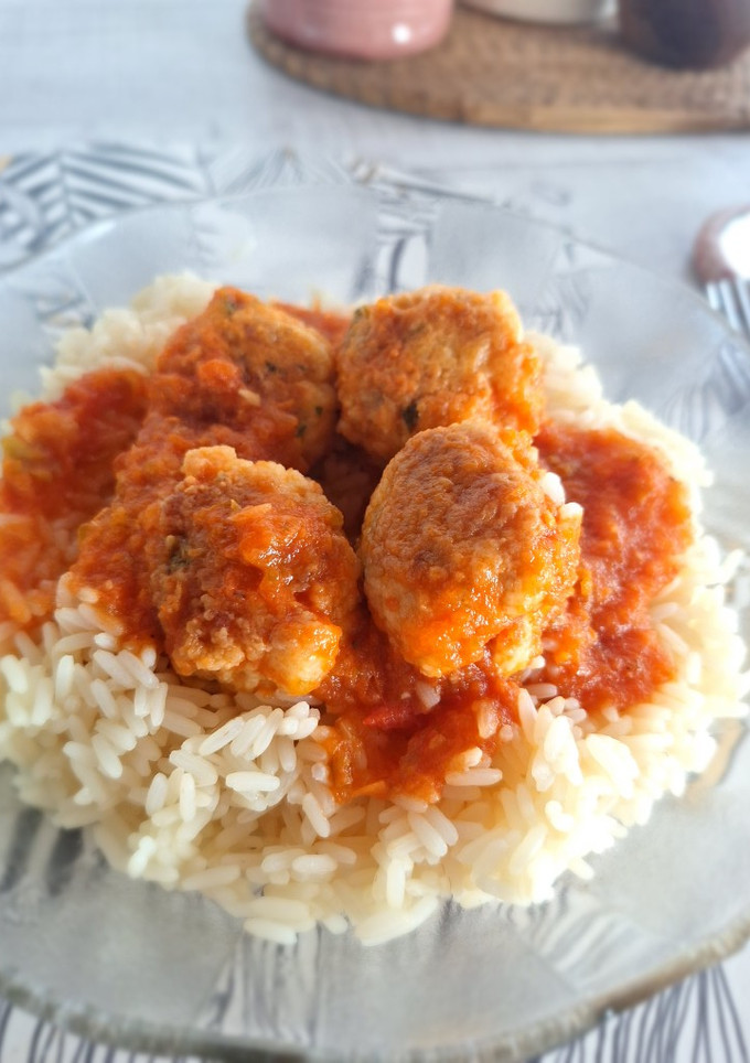 Una foto de Albóndigas de merluza 🤯
