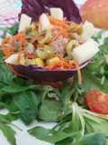 Cesta de lombarda con atún 🥗🥗