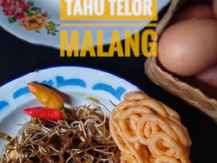 Langkah Gampang Membikin Resep 3. A. Tahu Telor Khas Malang yang Bikin Ngiler Anti Ribet, Menggugah Selera