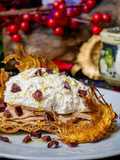 Tosta de foie con mousse de alcachofa