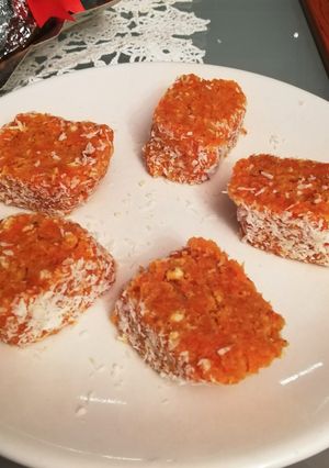 Sárgarépás kekszes recept fotója