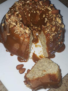 Una foto de Budín de banana súper fácil