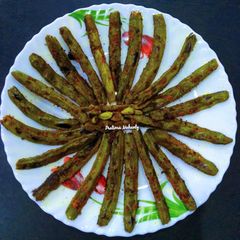 A picture of Broad Beans Tawa Fry.