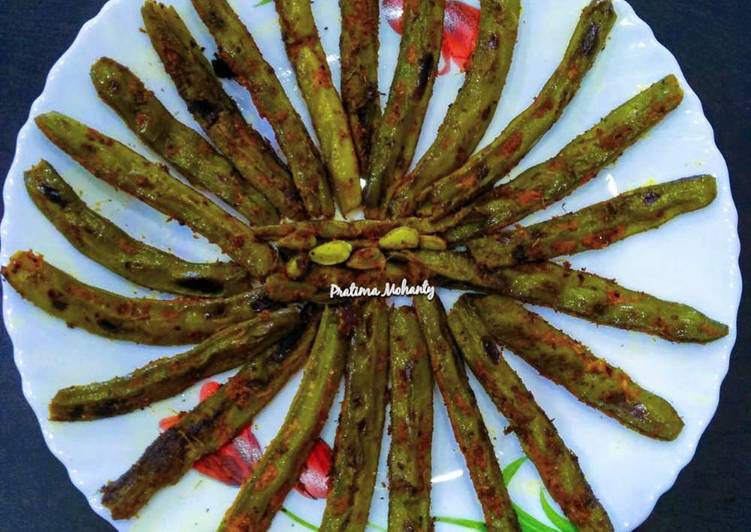 Simple Way to Make Homemade Broad Beans Tawa Fry