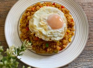 Foto resep Nasi goreng kacang polong