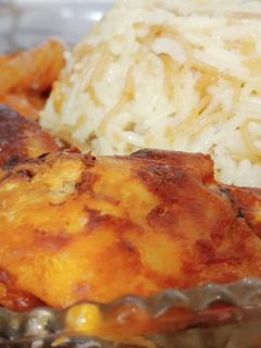 صورة لوصفة صينية دجاج 🍗سبايسي مع الرز