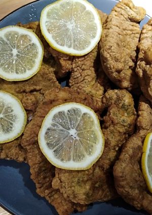 Una foto de Bifes de merluza