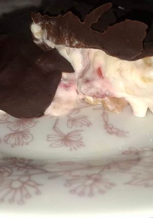 Φωτογραφία της συνταγής Frozen yogurt με φράουλες και μπανάνα 🍓🍓🍓🍓