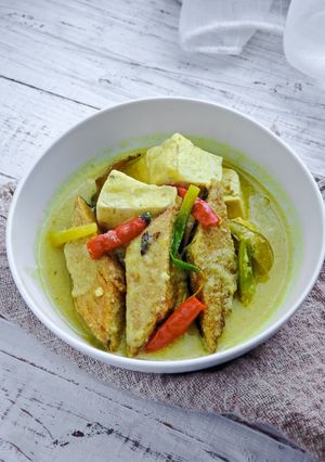 Foto resep 176. Tongkol Tahu Putih Kuah Pesmol Betawi