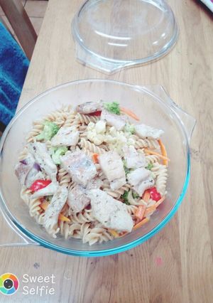 A picture of Macaroni stir fry.