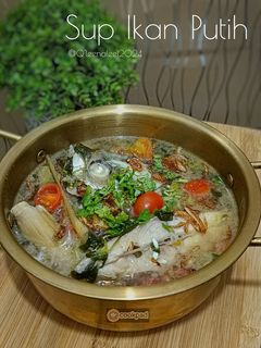 Gambar Sup Ikan Putih Sabah Style