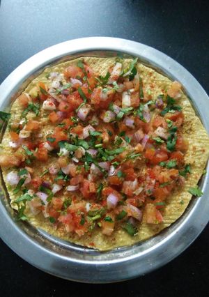 મસાલા પાપડ રેસીપી મુખ્ય ફોટો