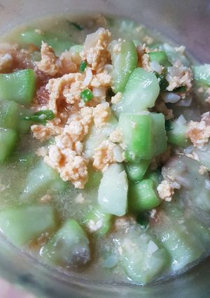 Foto resep Sayur oyong pakai telur dan ebi