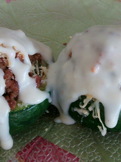 Una foto de Zapallitos rellenos 