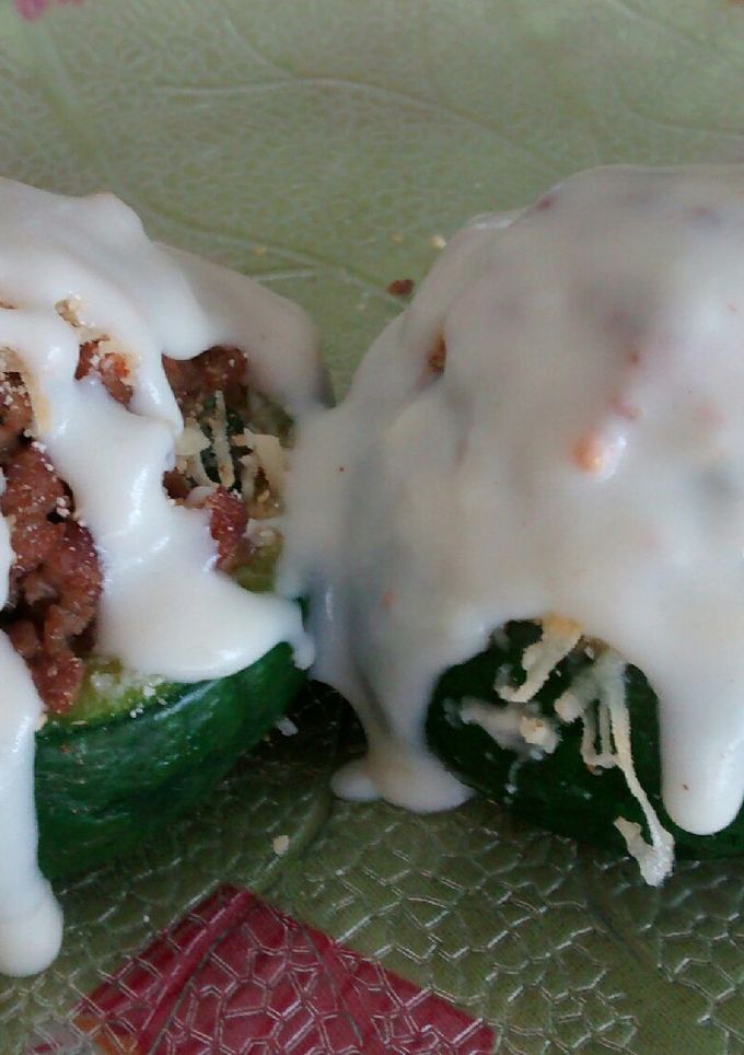 Una foto de Zapallitos rellenos 