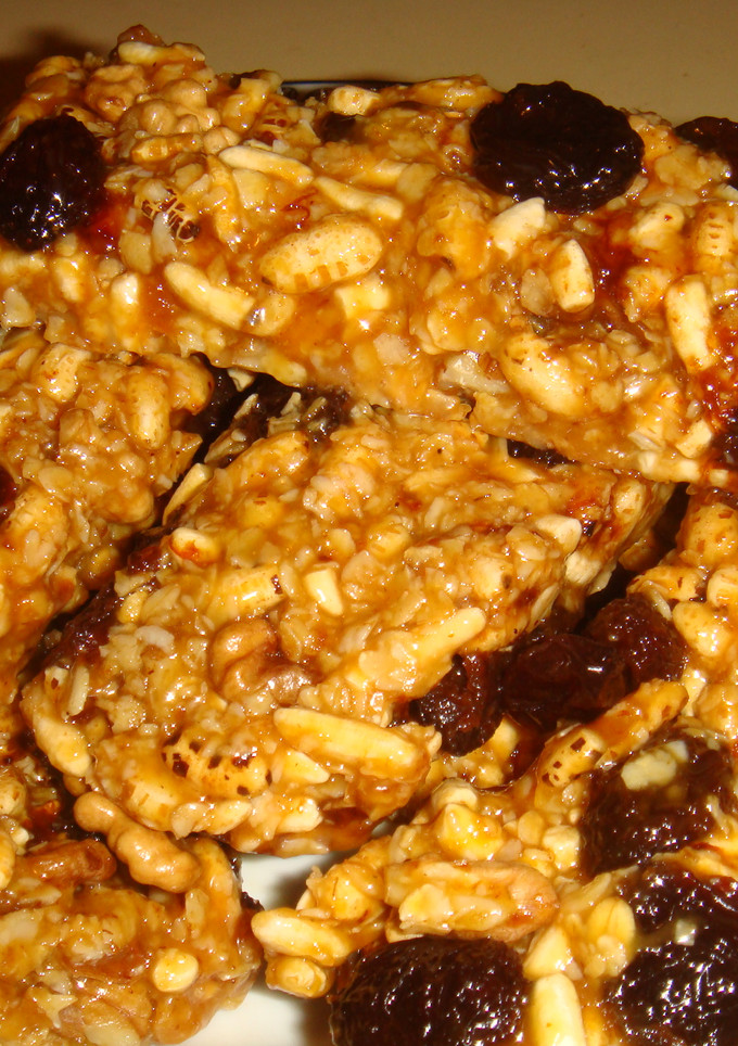 Una foto de Barritas de cereal sin horno