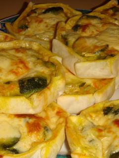 Una foto de Canastitas de zapallito verde 