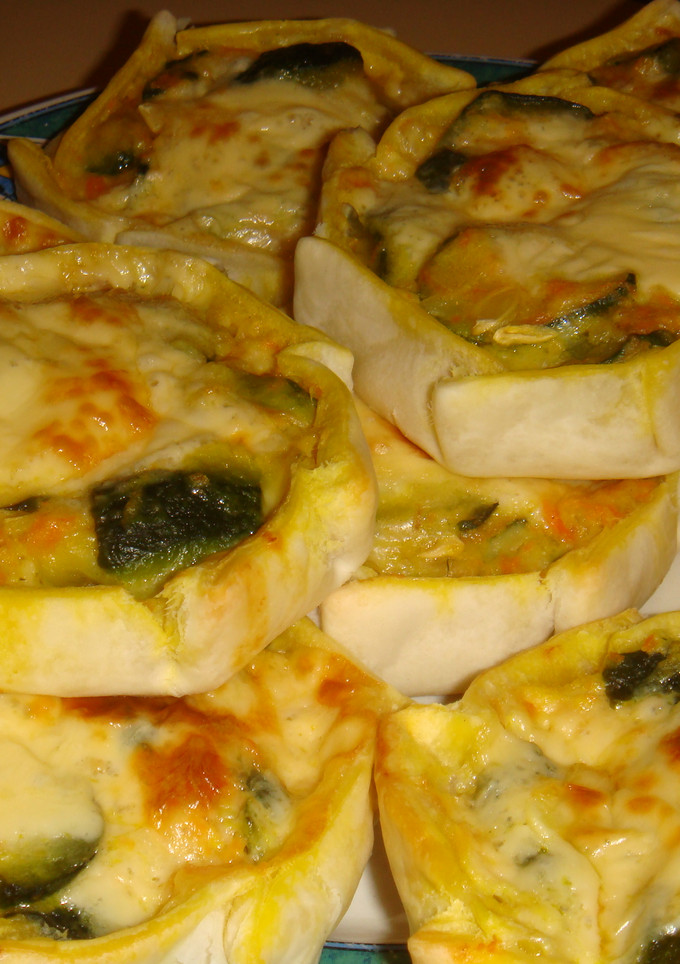 Una foto de Canastitas de zapallito verde 