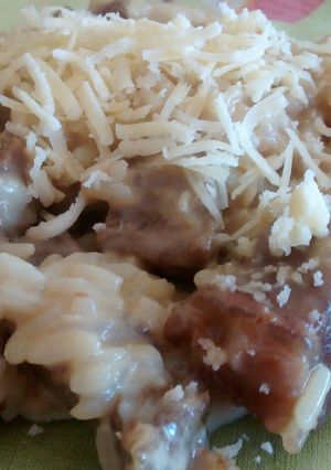 Una foto de Guisito de carne y arroz