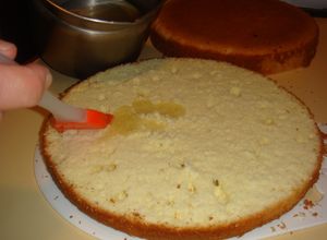 Una foto de Almíbar para tortas