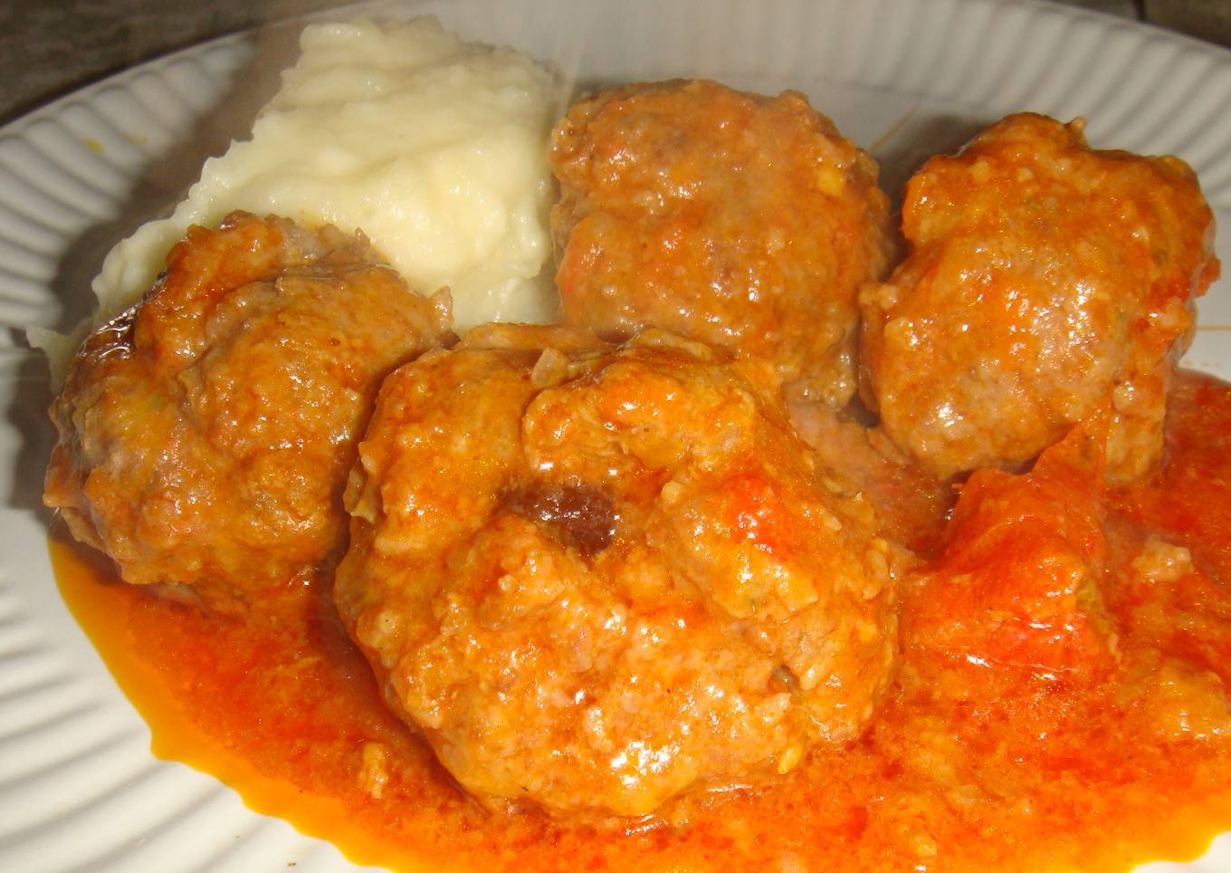 Albóndigas caseras (sin fritura)