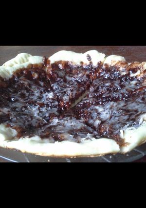 Foto resep Sweet Pizza (Pizza Teflon Coklat Keju)