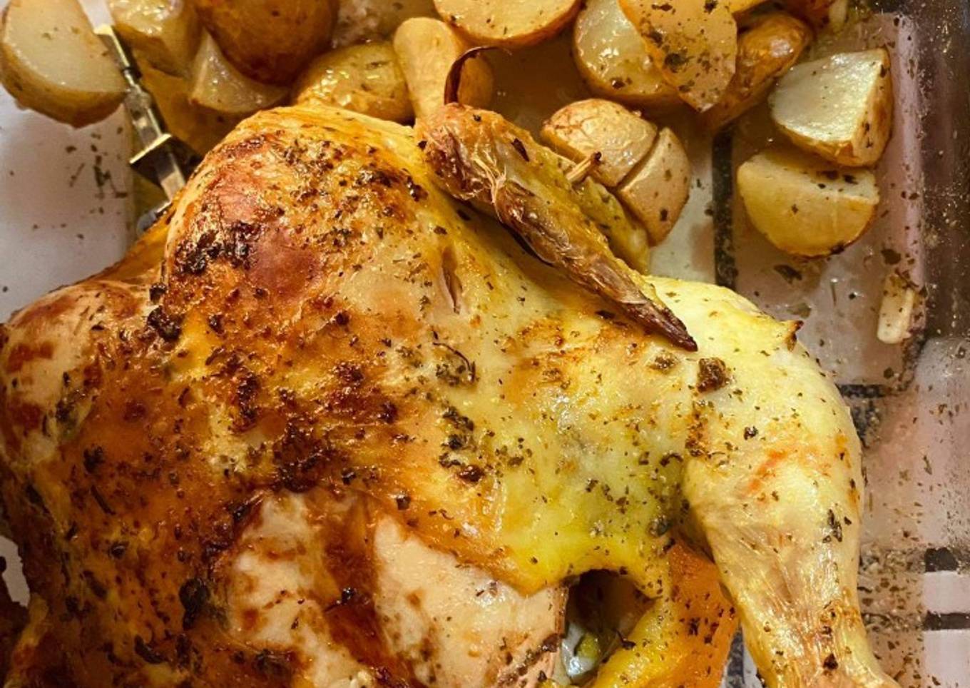 Pollo al Romero con limón en air fryer