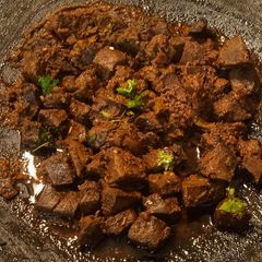 A picture of Mutton Kaleji.