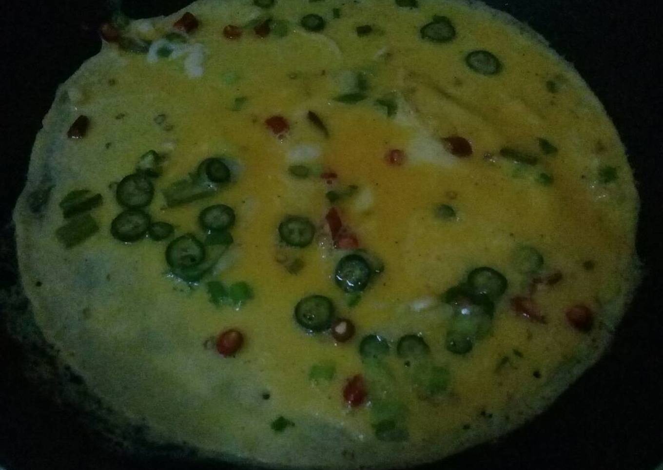 Telor dadar lembut istimewa