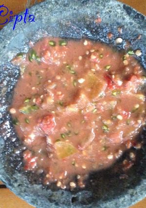 Foto resep Sambal Terasi Tanpa Bawang