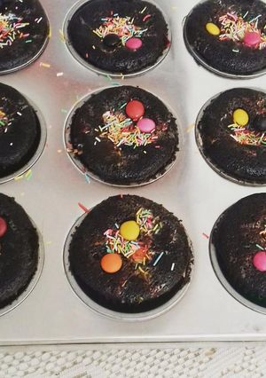 Una foto de Muffins de chocolate fáciles