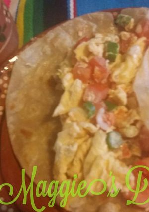 Una foto de Huevos a la Mexicana