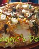 Pastel Azteca de Verduras y Soya