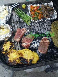 Una foto de Carne y Verdura las brasas 