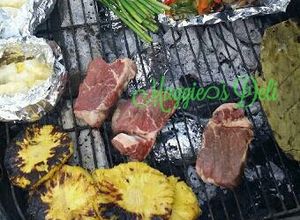 Una foto de Carne y Verdura las brasas 