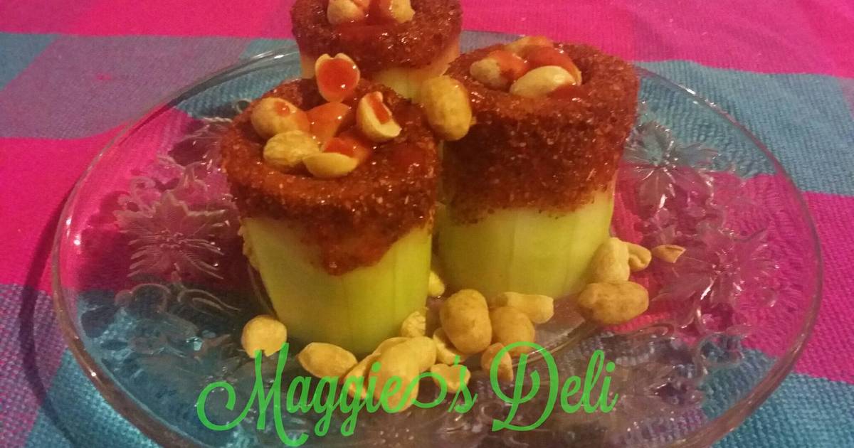 Pepino con chamoy - 50 recetas caseras- Cookpad