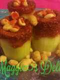 Pepinos Rellenos con Chamoy
