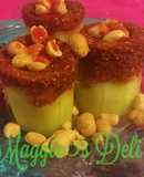 Pepinos Rellenos con Chamoy