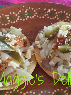 Una foto de Tostada de cueritos