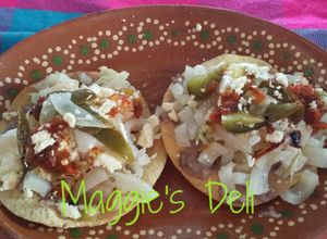 Una foto de Tostada de cueritos
