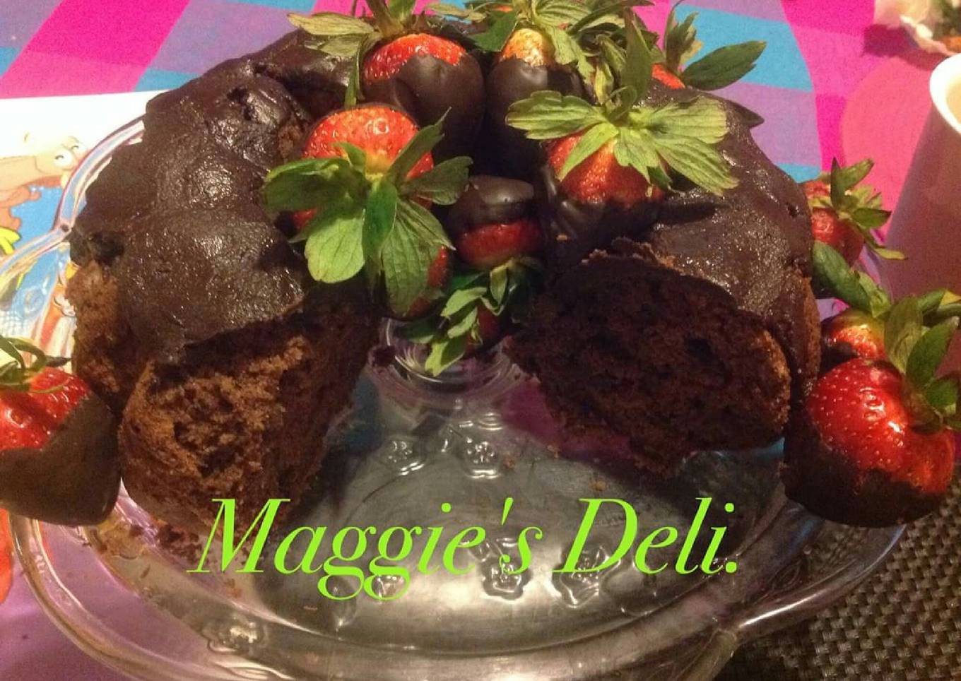 Pastel de Chocolate en 9 min. microondas