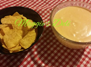 Una foto de Salsa de queso para nachos