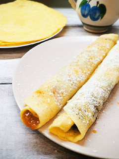 Óriás palacsinta, glutén és tejmentesen recept fotója