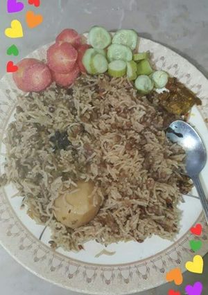 A picture of Masoor plaow.