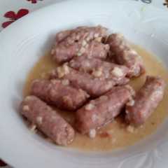 Foto principal de salchicha de pollo al ajillo