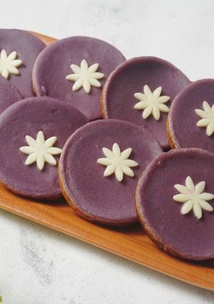 Foto resep Kue Lumpur Ubi Ungu