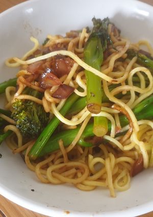 A picture of One Pot Broccoli Spaghetti.
