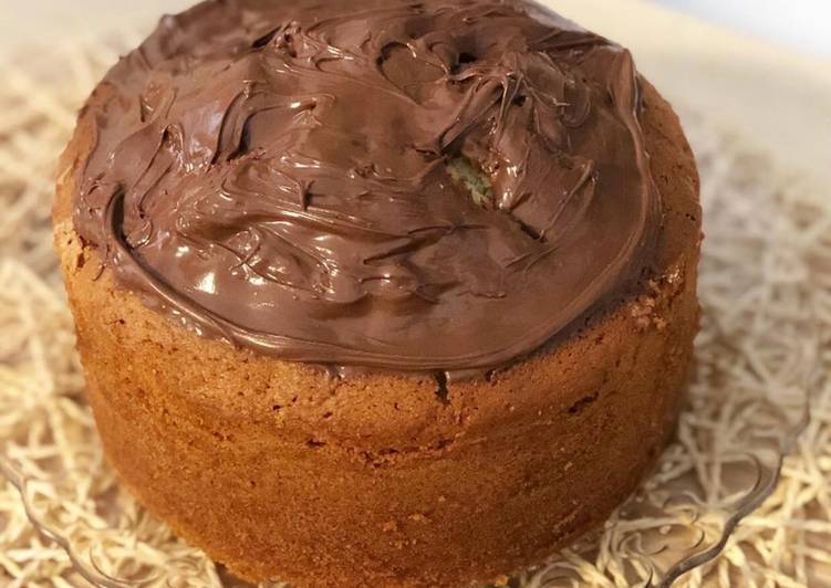 Bizcocho de crema de Nutella